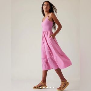 Athleta Elation V-Neck Hybrid Dress